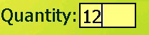 6. Enter Quantity