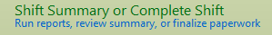 8. Shift Summary