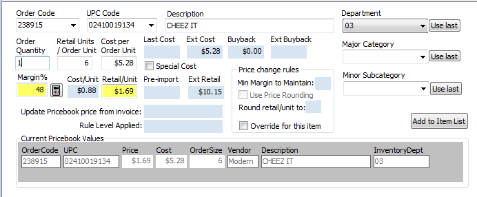 2. Distribution Entry Changes